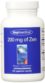 Allergy Research Group 200 Mg of Zen -- 120 Vegetarian Capsules