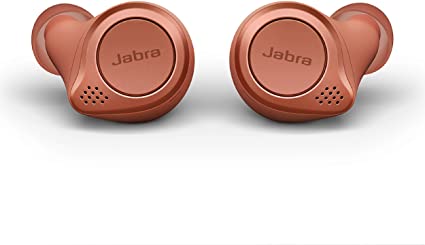 Jabra Elite Active 75t True Wireless Bluetooth Earbuds, Sienna – Wireless Earbuds for Running and Sport, Charging Case Included, 4th Generation, 28 Hour Battery, Sport Earbuds