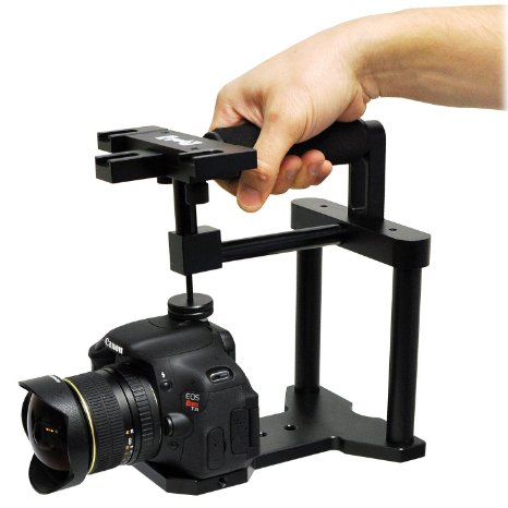 Opteka X-GRIP EX PRO Metal Video Action Stabilizing Handle for Digital SLR Cameras and Video Camcorders