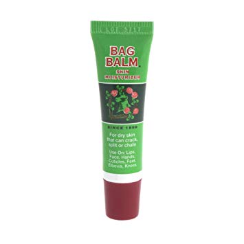 Vermont's Original Bag Balm Skin Moisturizer, 0.25 Ounce Tube, Moisturizing Ointment for Dry Skin that can Crack Split or Chafe on Hands Feet Elbows Knees Shoulders and More