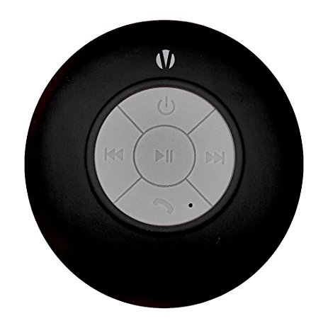Infinite Vivitar Wireless Shower Speaker. Black