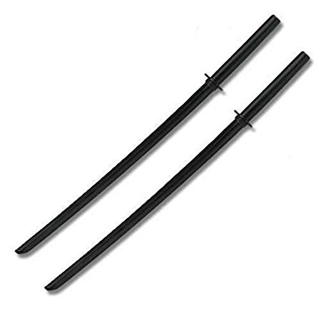 Ace Martial Arts Supply Hardwood Datio Bokken Kendo Practice Sword (Set of 2), 40-Inch