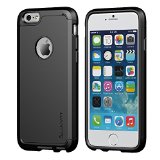 iPhone 6 Case LUVVITT ULTRA ARMOR iPhone 6S Case LIFETIME WARRANTY and NEW IMPROVED DESIGN Double Layer Shock Absorbing Black iPhone 6 Cover  Best iPhone 6 Case for 47 inch Screen - Black