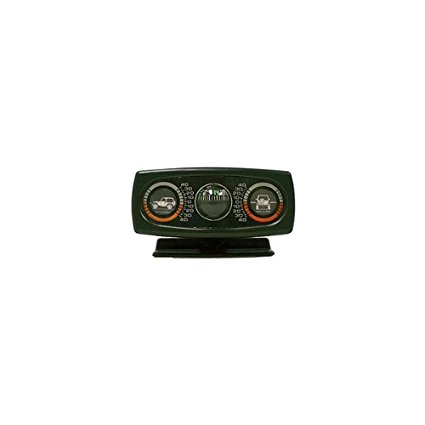 Rugged Ridge 13309.01 Roll/Pitch Indicator Clinometer with Compass