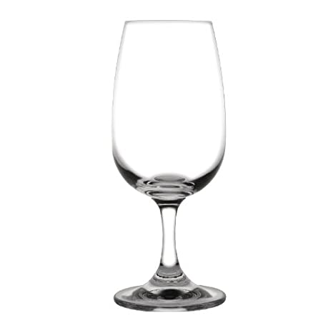 6X Olympia Bar Collection Wine Glasses 220ml/160X65mm Crystal Tumblers