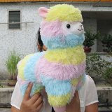 Soft Stuffed Plush Arpakasso Doll Toy Alpacasso Rainbow 14