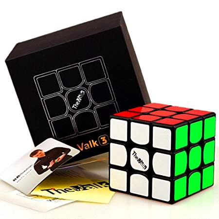 CuberSpeed QiYi Valk 3 3x3x3 Black Magic cube The Valk 3 3X3X3 Speed cube