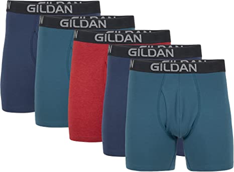 Gildan Men's Cotton Stretch Boxer Briefs, Multipack