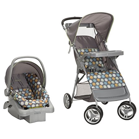 Cosco Lift & Stroll Travel System, Ikat Dots