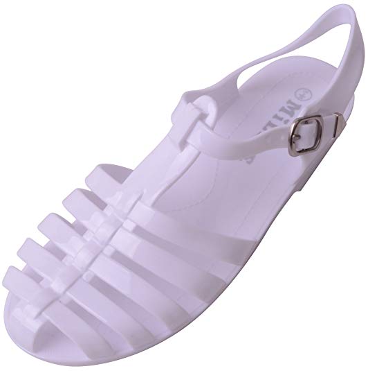 ABSOLUTE FOOTWEAR Ladies/Womens Summer/Holiday/Beach Casual Jelly Sandals/Flip Flops/Shoes