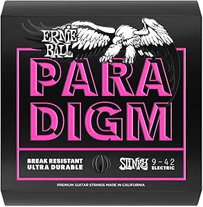 Ernie Ball 2023 Super Slinky Paradigm Electric Guitar String 9-42 2 Pack