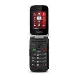 Virgin Mobile - Alcatel One Touch No-Contract Cell Phone - Reddish Black