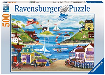 Ravensburger Lovely Seaside - 500 Piece Puzzle