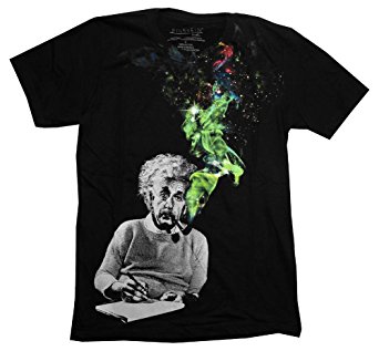 Albert Einstein Smoking T-Shirt