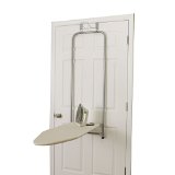 Household Essentials 144222-1 Over-The-Door Ironing Board Satin Silver