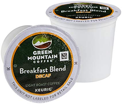 Green Mountain Coffee Breakfast Blend Decaf K-Cups - 100 ct