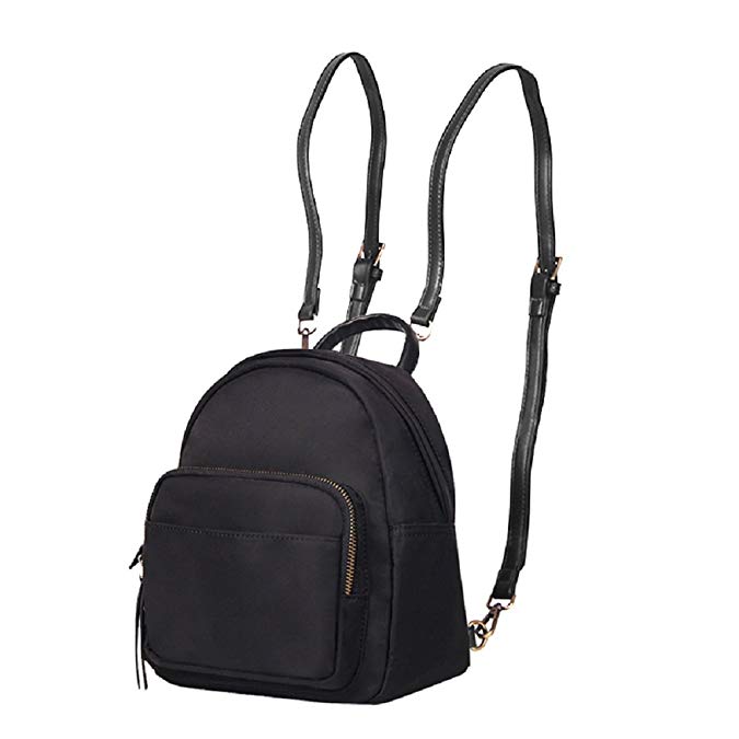 JUMENG Fashion Oxford Mini Backpacks for Women Girls Small Shoulder Bag Waterproof
