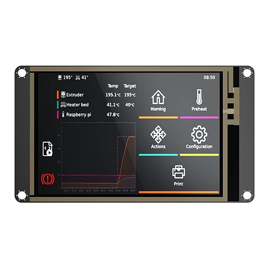 BIGTREETECH TFT35 SPI V2.1 Touch Screen Display 3.5 Inches Smart Controller Panel Use with CB1   BTT Manta E3EZ / Manta M8P / Manta M4P / Manta M5P to Run Klipper