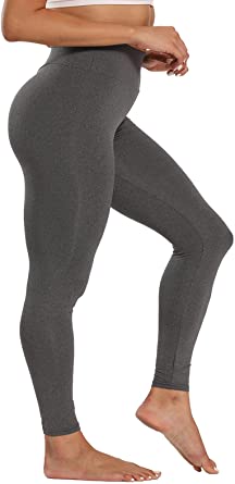 Women's High Waisted Naked Feeling Leggings Scrunch Workout Yoga Pants Butt Lift Tights Buttery Soft