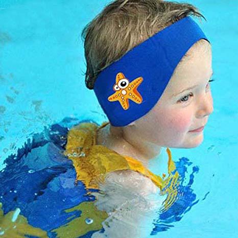 SUIEK Swimming Headband - Free Swimming Earplugs a Pair