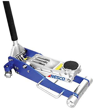 Nesco Tools 2203 Aluminum Low Profile Floor Jack - 3 Ton Capacity