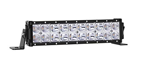 LED Light Bar, Autofeel 12 inch 10000LM 68W Three Color Modes Spot and Flood Beam Combo Lights Dual Row Off Road Fog & Driving Light Bars for Jeep Ford Trucks Boat (Warm White/Amber/White)
