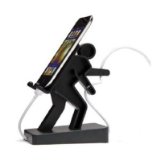 Generic Creative Mobile Phone Stand Holder for Iphone Ipod Mp3 Touch Model M010434 Black
