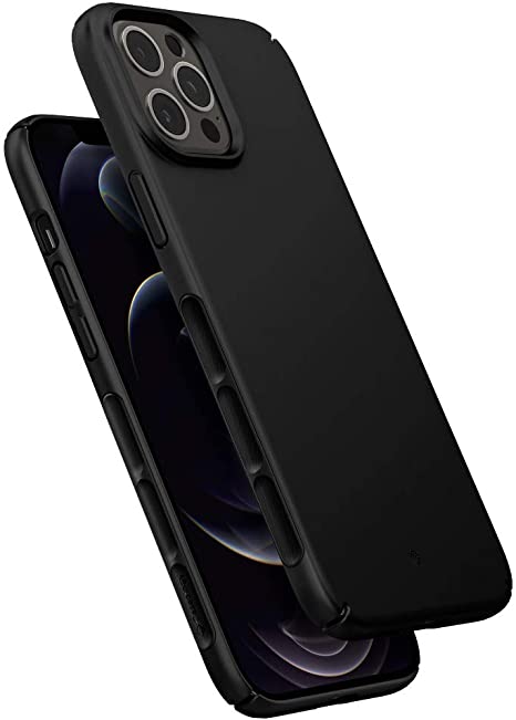 Caseology Dual Grip Compatible with iPhone 12 Pro Max Case (2020) - Black