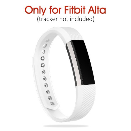 Fitbit Alta Accessories Band, UMTele Classic Silicone Wristband Sport Strap Replacement Band For Fitbit Alta Fitness Tracker