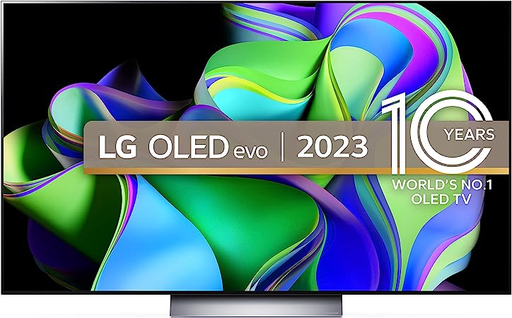 LG OLED evo C3 55" 4K Smart TV, 2023