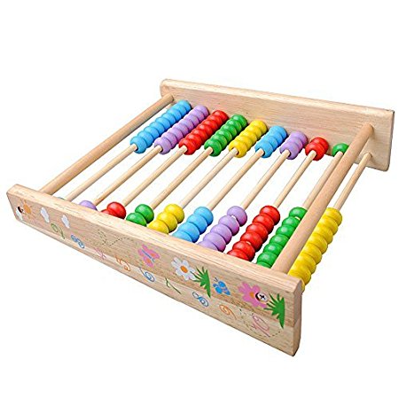 MAGIKON Wooden Counting Number Frame