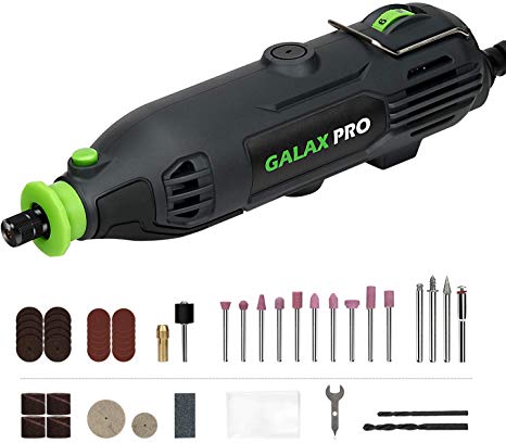 Rotary Tool Kit, GALAX PRO 1 Amps Variable Speed Control 8000-35000 RPM Rotary Tool with 48PCS Accessories Kit for Craft Projects and DIY Creations