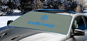 iceScreen (IS-IS-L-G) Grey Large Magnetic Windshield Cover