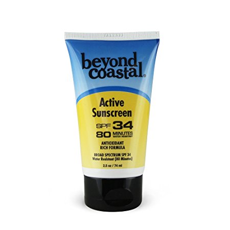 Beyond Coastal Active SPF 34 Sunscreen