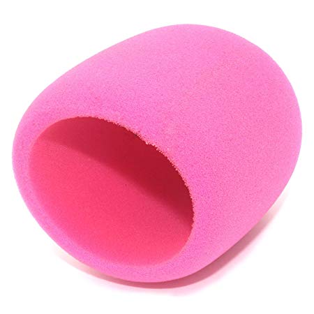 ZRAMO Foam Windscreen for Condenser Microphone - Pink