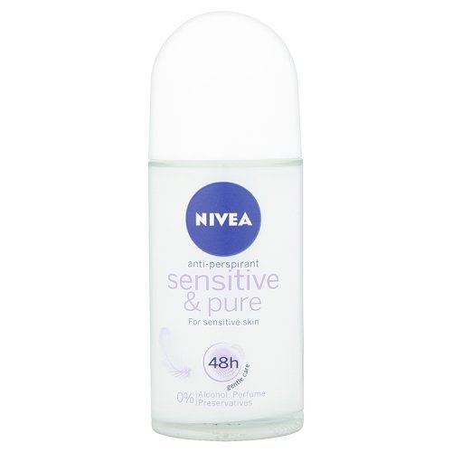 Nivea 50ml Sensitive And Pure 48h Anti-perspirant Deodorant