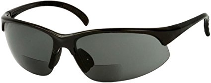 Sport Wrap Bifocal Sunglasses - Outdoor Reading/Activity Sunglasses - Soft Pouch Included