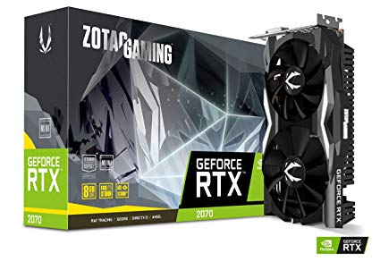 ZOTAC Gaming GeForce RTX 2070 Mini 8GB GDDR6 256 Bit 2.0 Graphic Card (ZT-T20700E-10P)