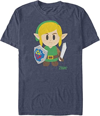 Nintendo Men's Zelda Link's Awakening Batttle Ready T-Shirt