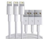 Enowhte 3x USB Lightning Cable Data Sync Charger Cord for Apple Iphone 55c5s66plus Ipodipad