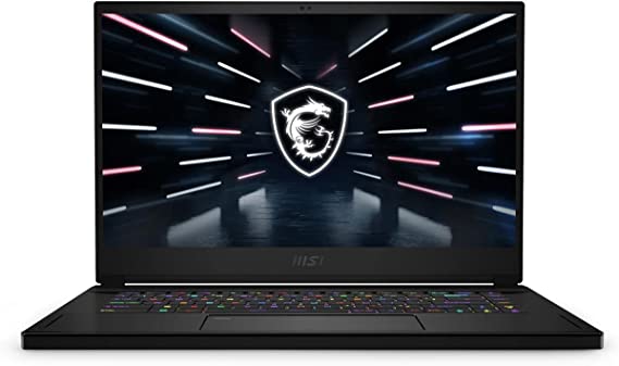 MSI GS66 Stealth 15.6" FHD 240Hz 2.5ms Ultra Thin and Light Gaming Laptop Intel Core i7-11800H RTX3060 16GB 1TB NVMe SSD Win11 VR Ready - Black (11UE-662)