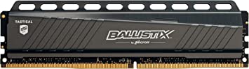 Ballistix Tactical 4GB Single DDR4 2666 MT/S (PC4-21300) DIMM 288-Pin Memory-BLT4G4D26AFTA