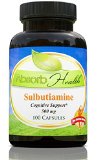 Sulbutiamine  Nootropic  500 mg 100 Capsules  Best Price on Net