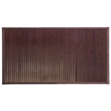 InterDesign Bamboo Floor Mat 21-Inch by 34-Inch Mocha