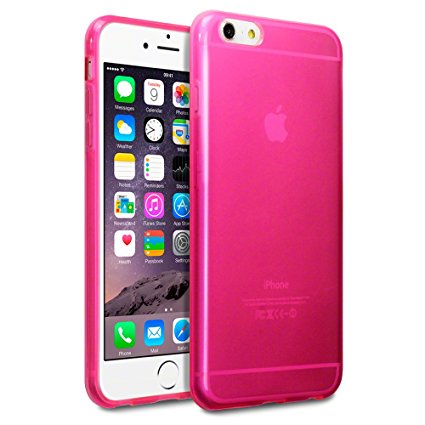 iPhone 6S Plus Case, Terrapin [SLIM FIT] [Hot Pink] Premium Protective TPU Gel Case for iPhone 6 Plus / 6S Plus - Hot Pink