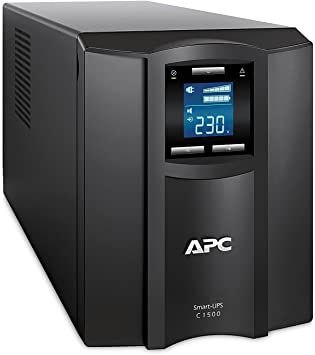 APC by Schneider Electric by Schneider Electric Smart-UPS SMC SmartConnect - SMC1500IC - Uninterruptible Power Supply 1500VA (Cloud enabled, 8 Outlets IEC-C13), Black