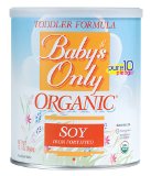 Babys Only Soy Organic Toddler Formula 127-Ounce Canister