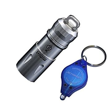 JETBeam miniti Titanium Keychain Flashlight XP-G2 LED, 130 lm