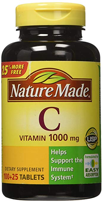 Nature Made Vitamin C 1000 mg #125 Tablets