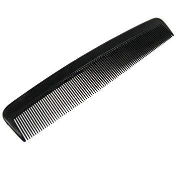 Gents Pocket Hair Plastic Comb 6" Pack of 2